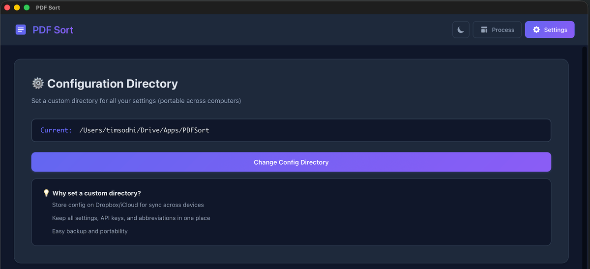 AI-powered PDF Sorter
