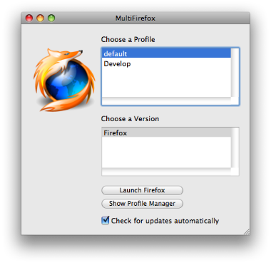 how to access firefox profile manager